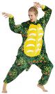 yuloong adult dinosaur onesies pajamas halloween christmas party cosplay costume fancy dress for women man, xl (height:178-195cm/69.8-76.8 inch), dark green Thumbnail Image 3