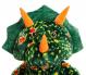 yuloong adult dinosaur onesies pajamas halloween christmas party cosplay costume fancy dress for women man, xl (height:178-195cm/69.8-76.8 inch), dark green Thumbnail Image 5