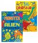 big dinosaur + monster & alien colouring book Thumbnail Image 1