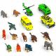transporter truck including 12 x dinosaurs, 3 toy cars & helicopter Thumbnail Image 2