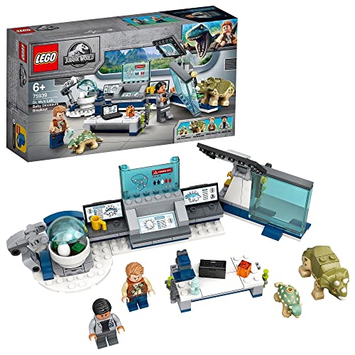 LEGO Jurassic World: Dr Wus Lab: Baby Dinosaurs Breakout with Owen Minifigure - 75939