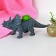 triceratops flower pot with drain holes Thumbnail Image 1