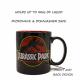 Silver Buffalo Jurassic Park Logo Jumbo Ceramic Coffee Mug, 20 Ounces Thumbnail Image 1