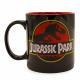 Silver Buffalo Jurassic Park Logo Jumbo Ceramic Coffee Mug, 20 Ounces Thumbnail Image 2