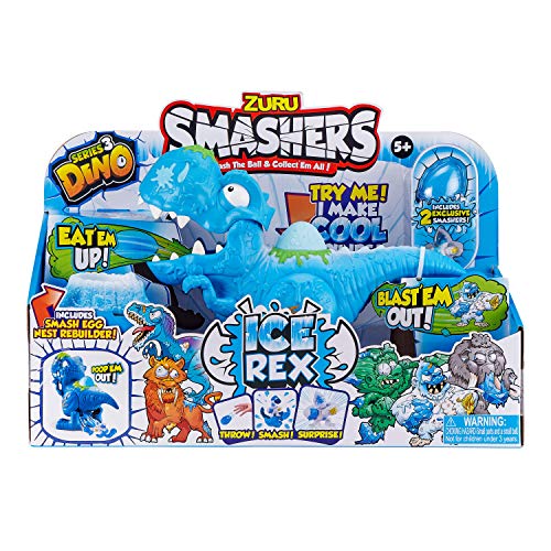Zuru Smashers Series 3 Dino Ice Age Ice Rex Playset  - 7467