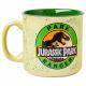 Silver Buffalo Jurassic Park Park Ranger Camper Style Ceramic Coffee Mug, 20 Ounces Thumbnail Image 1