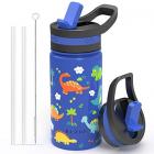 Insulated Childrens Dinosaurs Water Bottle Main Thumbnail