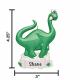 personalized dinosaur ornament for christmas tree Thumbnail Image 2