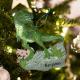 personalized t-rex dinosaur christmas tree decoration Thumbnail Image 1