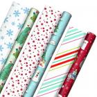 Assorted Reversible Christmas Wrapping Paper - Hallmark Main Thumbnail