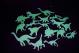 24 x Glow in the Dark Dinosaurs and Stars 3D Stickers Thumbnail Image 3