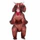 rafalacy inflatable jurassic triceratops costume outfit for adult dino costume funny air blow up costume party fancy dinosaur suit Thumbnail Image 1