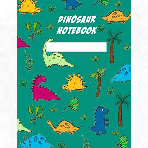 Dinosaur Notebook - 8.5 x 11 inches - 126 Pages