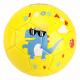 INPODAK Kids Size 2 Football, Dinosaur Football, Toddler Mini Cartoon Football with Pump, Garden Gift for Boys Girls 1 2 3 4 5 Years Old Yellow Thumbnail Image 1