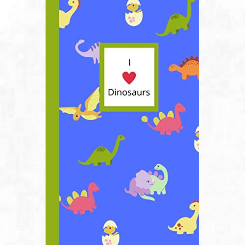 I Love Dinosaurs Notepad - Lined
