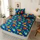 fitted cute dinosaur bed sheet - available in all sizes Thumbnail Image 2