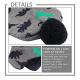 Fleece Lined Knitted Baby Dinosaur Hat with Pompom Thumbnail Image 2