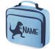 blue personalised dinosaur lunch bag Thumbnail Image 3