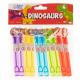 pack of 10 colourful dinosaur bubble wands for kids party bags Thumbnail Image 2