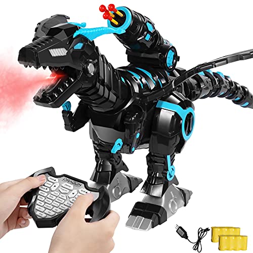  Remote Control Winged T-Rex with Mist Spray and Soft Bullets
