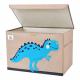foldable large kids toy chest with flip-top lid Thumbnail Image 1