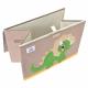 foldable large kids toy chest with flip-top lid Thumbnail Image 3