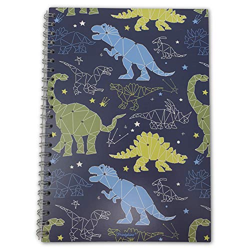 A5 Bound Dinosaur Notebook - 100 pages - Lined