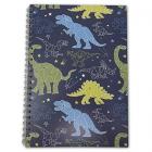A5 Bound Dinosaur Notebook - 100 pages - Lined Main Thumbnail