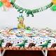 watercolour dinosaur party tablecloth 137cm x 274cm Thumbnail Image 3