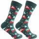 Mens Dinosaurs in Christmas Jumpers Novelty Socks Thumbnail Image 2