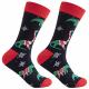Mens Dinosaurs in Christmas Jumpers Novelty Socks Thumbnail Image 5