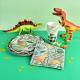 gold dinosaur party supplies serves 16 guests Thumbnail Image 2