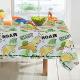 gold dinosaur party table cover 137 x 274cm Thumbnail Image 4