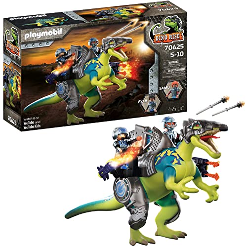 Playmobil Dino Rise: 70625 Spinosaurus Double Defense Dinosaur Set