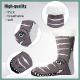 Mens Fleece Lined Slipper Socks with Dinosaur Face Thumbnail Image 2