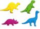 4 x Novelty Dinosaur Erasers Thumbnail Image 4