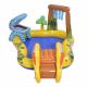 inflatable paddling pool with dinosaur & water slide Thumbnail Image 1