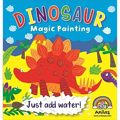 Dinosaur Magic Painting Book