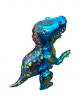 blue t-rex standing party baloon Thumbnail Image 1