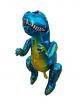 blue t-rex standing party baloon Thumbnail Image 5