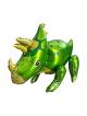 green triceratops party balloon - helium or air Thumbnail Image 1