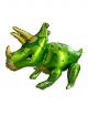 green triceratops party balloon - helium or air Thumbnail Image 2