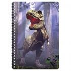3D T-rex Notebook - 80 Pages - Lined Main Thumbnail