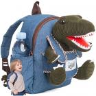 Small T-rex Backpack - Naturally KIDS Main Thumbnail