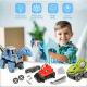 take apart dinosaur construction vehicles  with storage box and electric drill - vanplay Thumbnail Image 1