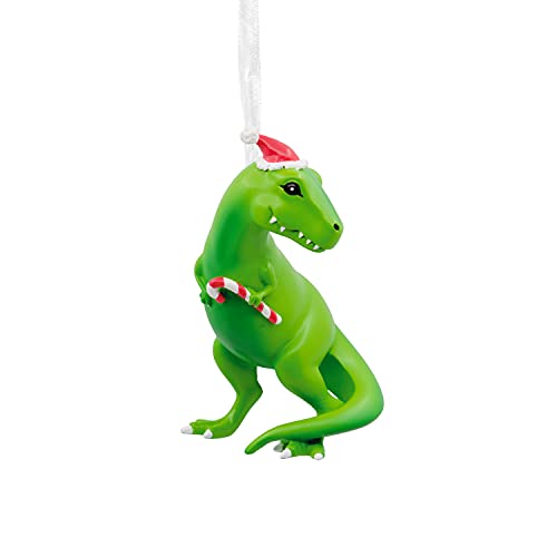  Dinosaur in Santa Hat Christmas Ornament - Hallmark