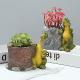 high quality resin tyrannosaurus plant pot perfect for the garden Thumbnail Image 3