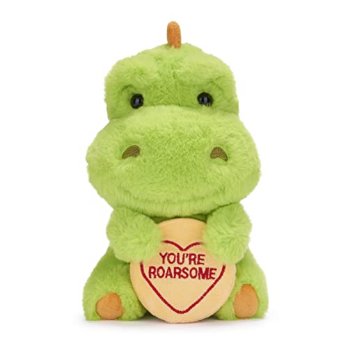  Danny The Dinosaur Youe Roarsome Plush Soft Toy - Swizzels Love Hearts