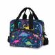 dinosaur lunch bag for girls with shoulder straps and handle Thumbnail Image 1