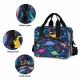 dinosaur lunch bag for girls with shoulder straps and handle Thumbnail Image 4